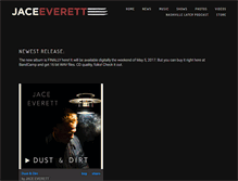 Tablet Screenshot of jaceeverett.com